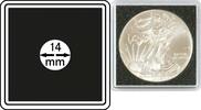 Münzkapseln CARRÉE 14 mm, 4er Pack -