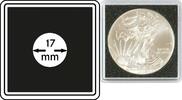 Münzkapseln CARRÉE 17 mm, 4er Pack -