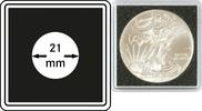 Münzkapseln CARRÉE 21 mm, 4er Pack -