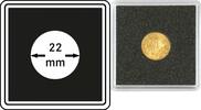 Münzkapseln CARRÉE 22 mm, 4er Pack -