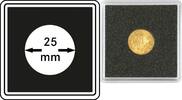 Münzkapseln CARRÉE 25 mm, 4er Pack -