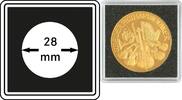 Münzkapseln CARRÉE 28 mm, 4er Pack -