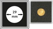 Münzkapseln CARRÉE 29 mm, 4er Pack -
