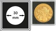 Münzkapseln CARRÉE 30 mm, 4er Pack -