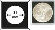 Münzkapseln CARRÉE 31 mm, 4er Pack -