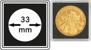 Münzkapseln CARRÉE 33 mm, 4er Pack -