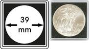 Münzkapseln CARRÉE 39 mm, 4er Pack -