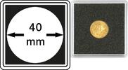 Münzkapseln CARRÉE 40 mm, 4er Pack -