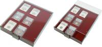 Sammelbox RAUCHGLAS mit 3 flexibel unterteilbaren Fächern 65 x 280 x 29 mm -