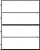 HARTBERGER SYSTEM-Seite mit 4 Streifen (226 x 73 mm), 5er-Packung (S-4) -