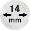 Münzkapseln Innen-Ø 14 mm, 100er-Packung -