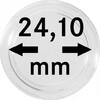 Münzkapseln Innen-Ø 24,1 mm, Innenhöhe 4,5 mm, 10er-Packung -