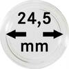 Münzkapseln Innen-Ø 24,5 mm, 10er-Packung -