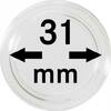 Münzkapseln Innen-Ø 31 mm, 100er-Packung -