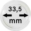 Münzkapseln Innen-Ø 33,5 mm, 10er-Packung -
