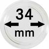 Münzkapseln Innen-Ø 34 mm, 10er-Packung -