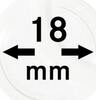 OCTO-Münzkapseln 18 mm, 2er-Packung -