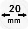OCTO-Münzkapseln 20 mm, 2er-Packung -