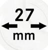 OCTO-Münzkapseln 27 mm, 2er-Packung -