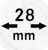 OCTO-Münzkapseln 28 mm, 2er-Packung -