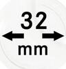 OCTO-Münzkapseln 32 mm, 2er-Packung -