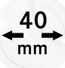 OCTO-Münzkapseln 40 mm, 2er-Packung -