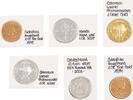 REBECK COIN L Münzrähmchen für Münzen bis 32,5 mm, selbstkleben, 25er-Packung -