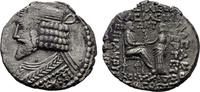 PARTHIA BI-Tetradrachmon, Hyperberetaios 354 = Sept Vardanes I., 40-45. VF