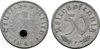 DRITTES REICH 50 Reichspfennig 1942, F. Sehr schön + 12,00 EUR  Excl. 10,00 EUR Verzending