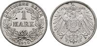 Deutsches Reich 1 Mark 1914, J. Stempelglanz. 20,00 EUR  Excl. 10,00 EUR Verzending