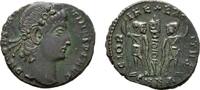 RÖMISCHE KAISERZEIT Æ-Follis, Nicomedia. Constantinus II., 337-340. Fast... 40,00 EUR  Excl. 10,00 EUR Verzending