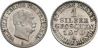 BRANDENBURG-PREUSSEN Silbergroschen 1870, A. Wilhelm I., 1861-1888. Fast... 25,00 EUR  Excl. 10,00 EUR Verzending