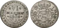 MÜNSTER 1/6 Taler 1711 JW Franz Arnold von Wolff-Metternich, 1707-1718. VF