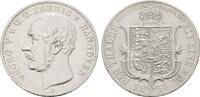 HANNOVER Georg V., 1851-1866. Ausbeutestaler 1856, B. Vorzüglich