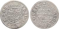 BRANDENBURG-PREUSSEN Friedrich Wilhelm, der Große Kurfürst, 1640-1688. 1/12 Taler 1689, IE - Magdeburg. Hübsche Patina. Sehr schön+