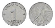DEUTSCHE DEMOKRATISCHE REPUBLIK, 1949-1990 1 Pfennig -