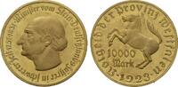 STAATLICHE NOTMÜNZEN 10.000 Mark 1923. Stempelglanz 30,00 EUR  Excl. 10,00 EUR Verzending