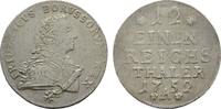 BRANDENBURG-PREUSSEN 1/12 Taler 1752 A-Berlin. Friedrich II., der Große, 1740-1786. EF.