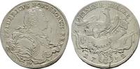 BRANDENBURG-PREUSSEN 1/2 Taler 1752 B. Friedrich II., der Große, 1740-1786. Fast vorzüglich.