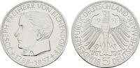 BUNDESREPUBLIK DEUTSCHLAND 5 DM 1957 J Freiherr von Eichendorff Fast Ste... 220,00 EUR  Excl. 10,00 EUR Verzending