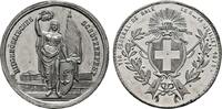 SCHÜTZENWESEN Zinn Schützenmedaille 1879 (unsign.) AU