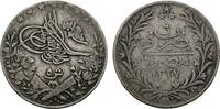 ÄGYPTEN 5 Qirsh Mehmed V. Resad, 1909-1914. -