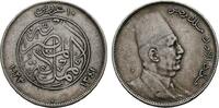 ÄGYPTEN 10 Qirsh Fuad, 1917-1936. -