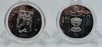 Frankreich 10 Euro 2011 France Clovis BU 40,00 EUR  Excl. 5,65 EUR Verzending
