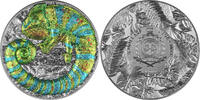Niue 5 Dollars Representatives of the Species: Chameleon 2oz Germania Mint -