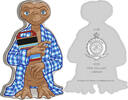 Niue 2 Dollar 2022 E.T. The Extra-Terrestrial 40th Anniversary 1 Oz Silv... 120,00 EUR  Excl. 8,30 EUR Verzending