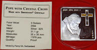 Marianen Inseln 5 Dollars 2004 Mariana Islands Pope Paul II Silver Proof 69,00 EUR  Excl. 5,15 EUR Verzending