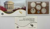Vereinigte Staaten von Amerika 1.25 Dollars United States Coin Set 5 x 25c Quarters -