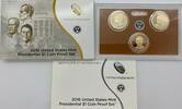Vereinigte Staaten von Amerika 3 Dollars United States Presidential $1 Coin Set -