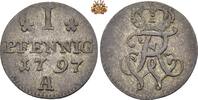 Brandenburg-Preußen Pfennig 1797 Pfennig 1797 A ss+ 27,00 EUR  Excl. 17,00 EUR Verzending
